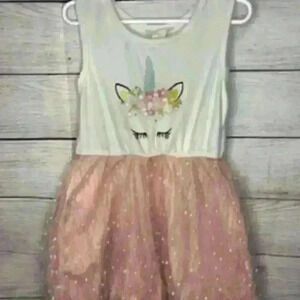 Unicorn Twirl Dress (size 6/6x)